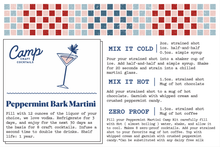Camp Craft Cocktails - 16oz Peppermint Bark Martini