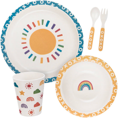 Primitives by Kathy - Sunshine And Rainbows Meal Set