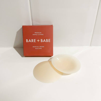 Bare Babe - Honey - Invisible Adhesive Nipple Covers - Creme