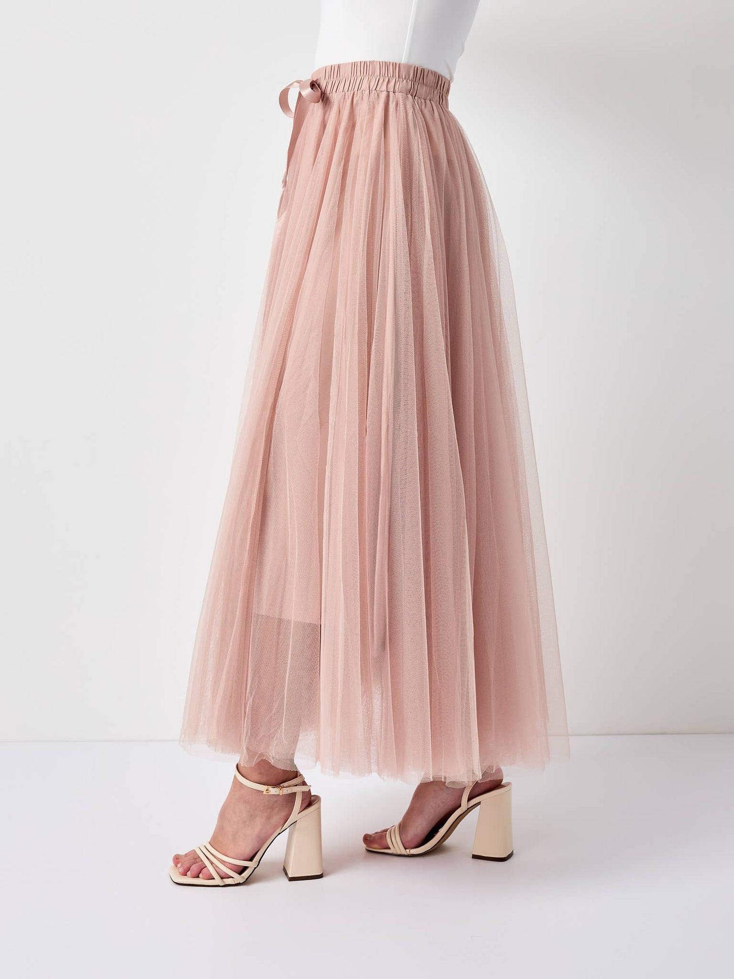 Choklate Paris - Aria Tulle Skirt -Old Rose