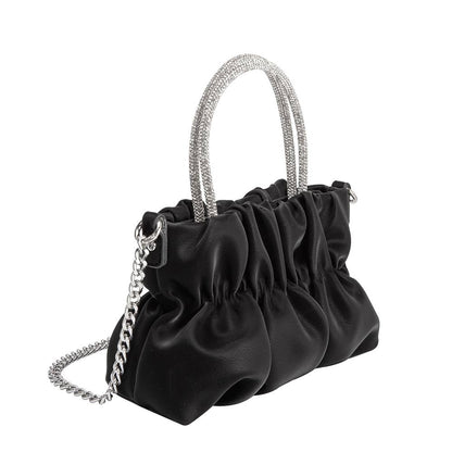 Melie Bianco - Sharon Black Small Top Handle Bag