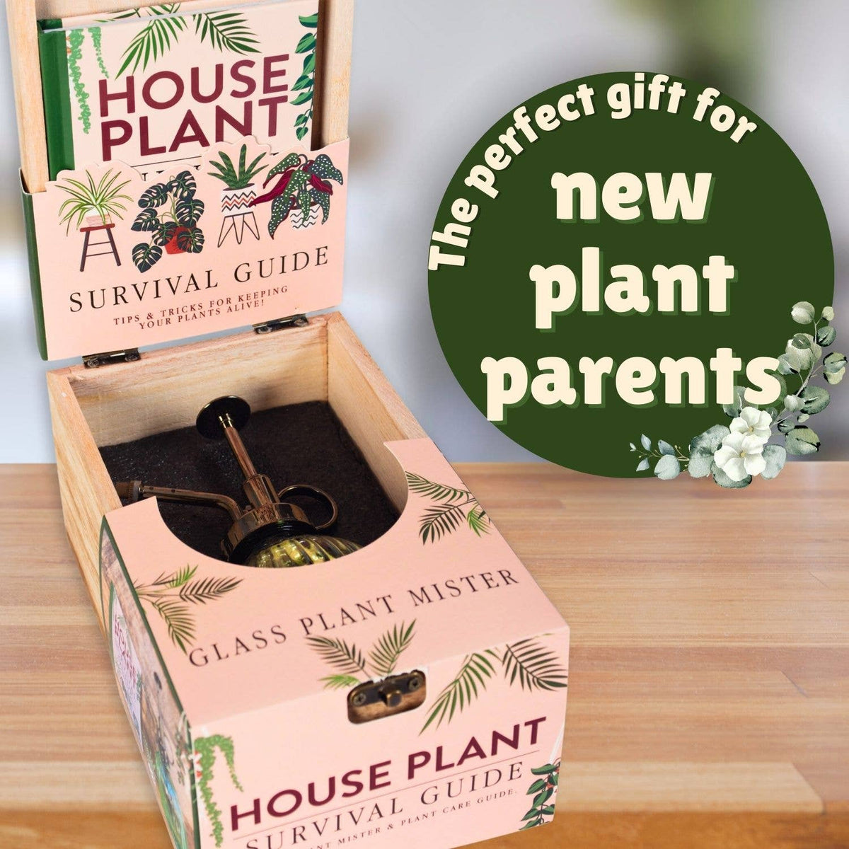 Boxer Gifts - Houseplant Survival Gift Set for Plant Moms