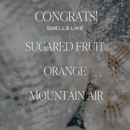 Sweet Water Decor - 'Congrats!' Soy Candle - 9 oz.