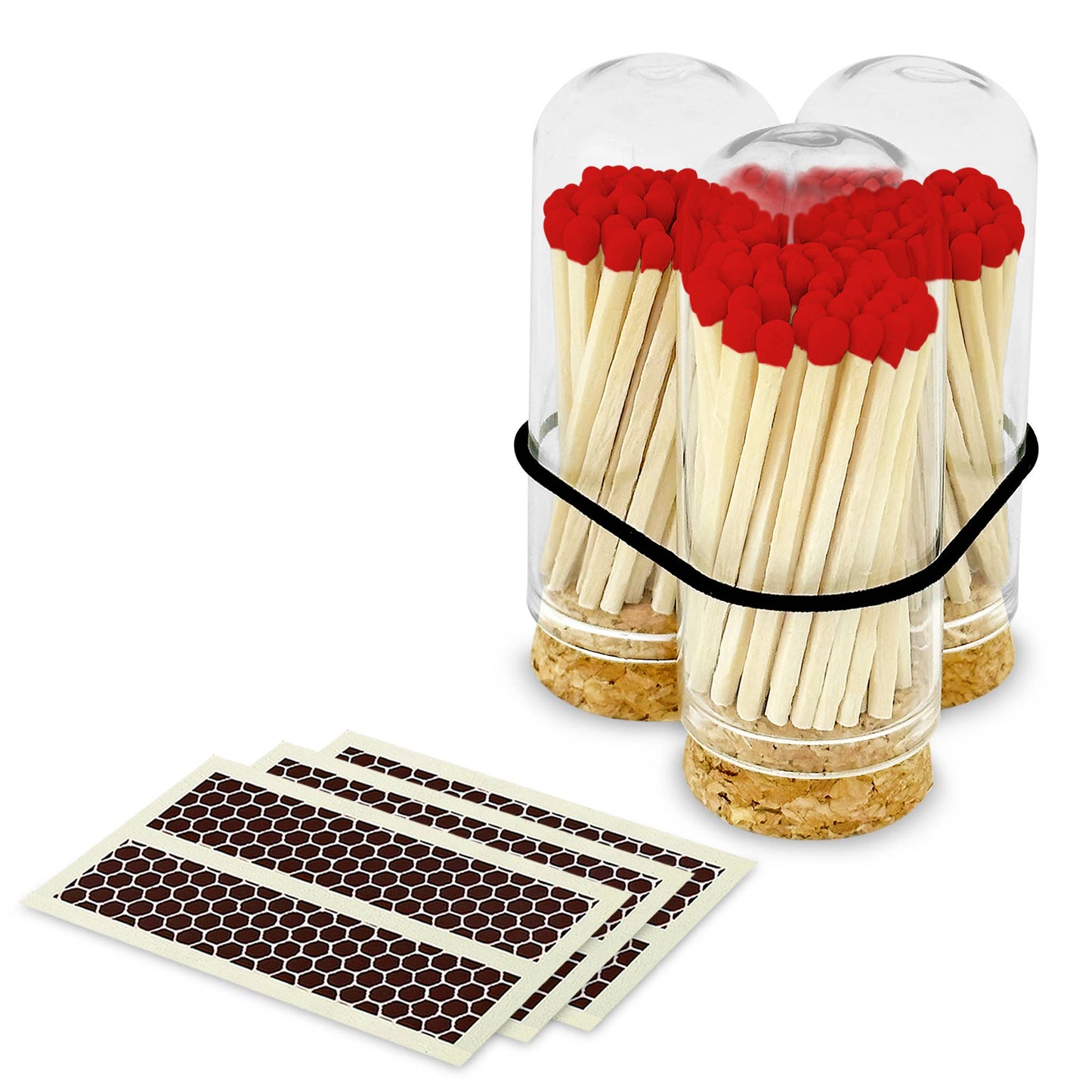 Thankful Greetings - 2" Matches + Mini Cloche - Colors of Your Choice + Strikers