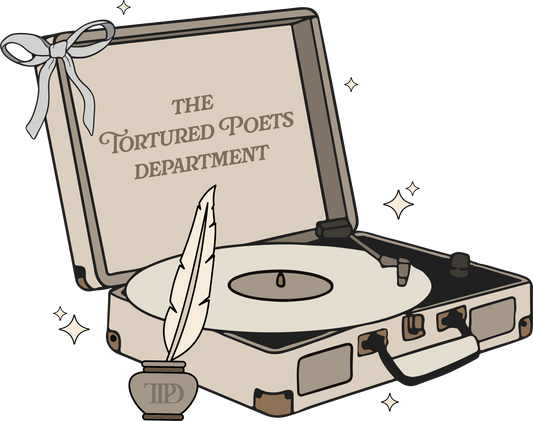 inviting affairs paperie - TPD Record Player Sticker (Taylor Swift)