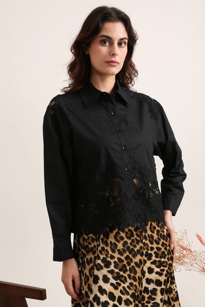 Choklate Paris - Embroidered Cotton Shirt