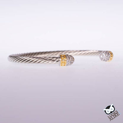 My Best Kept Jewelry - Crystal Cable Classic Bangle