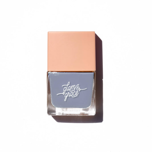 Glam & Grace - Non-Toxic Nail Polish - Denim