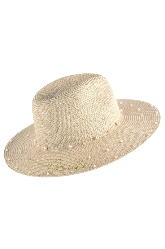 Shiraleah - 'Bride' Pearl Hat