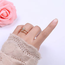 Aim Eternal - Elegant Micro Pave Flower Ring