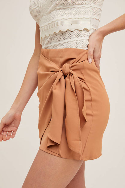 Bluivy - Mini Wrap Skirt