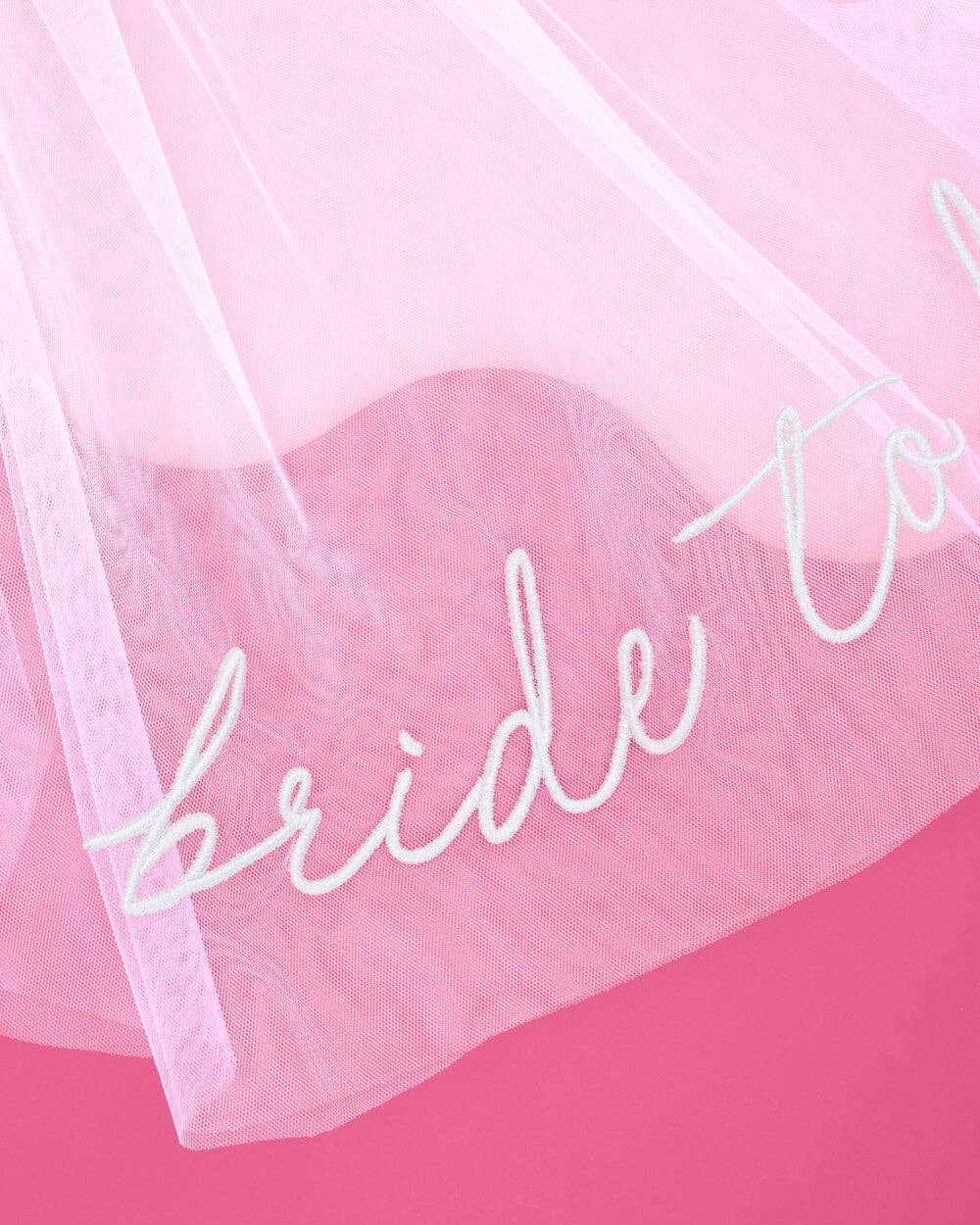 xo, Fetti - Bride To Be Embroidered Veil