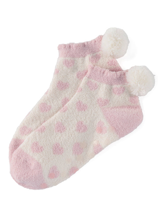 Shiraleah - Heart Fuzzy Socks