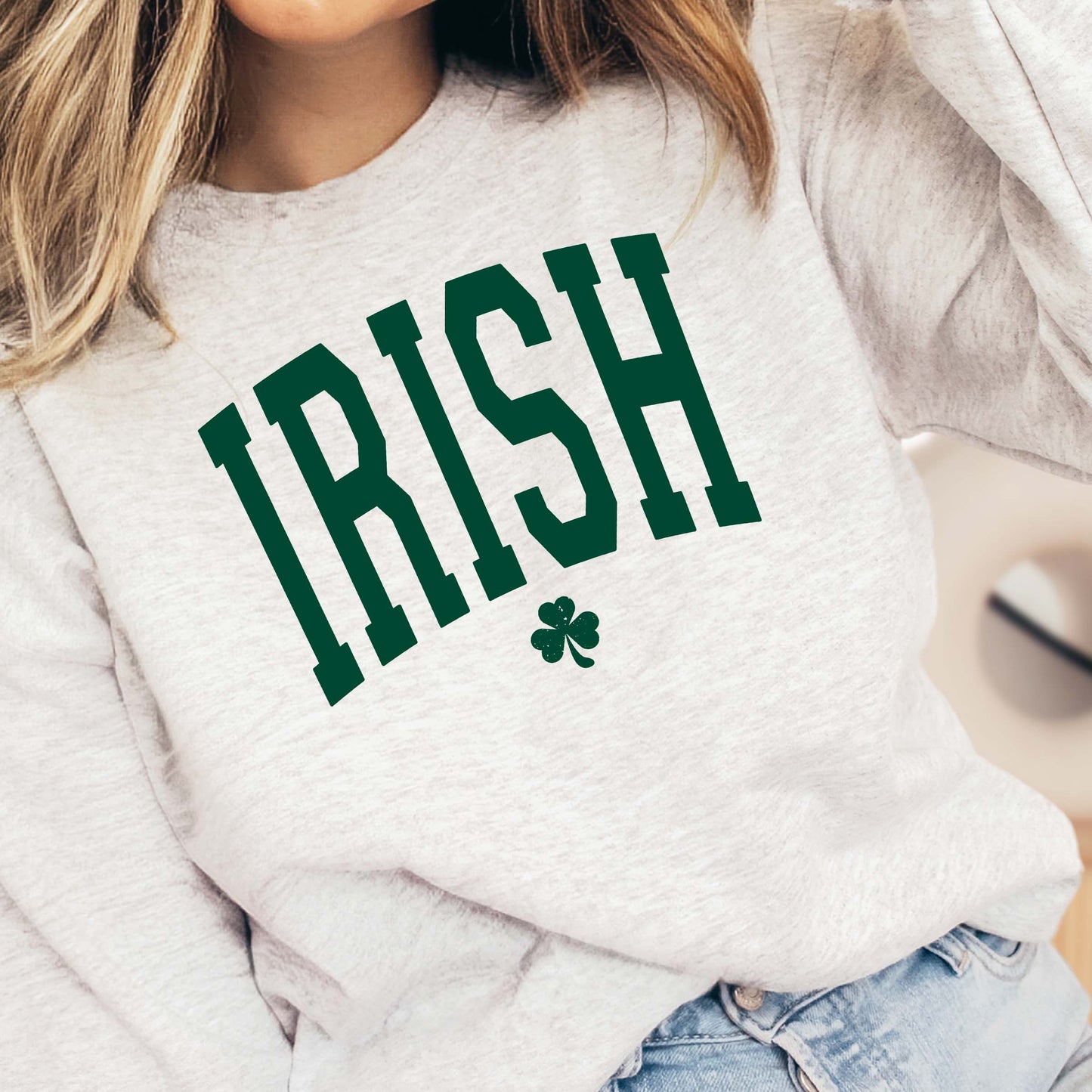 Limeberry Designs - Irish Shamrock Crewneck