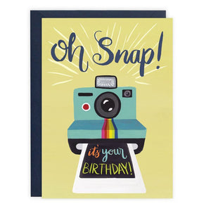 LoveLight Paper - Oh Snap - Birthday Card