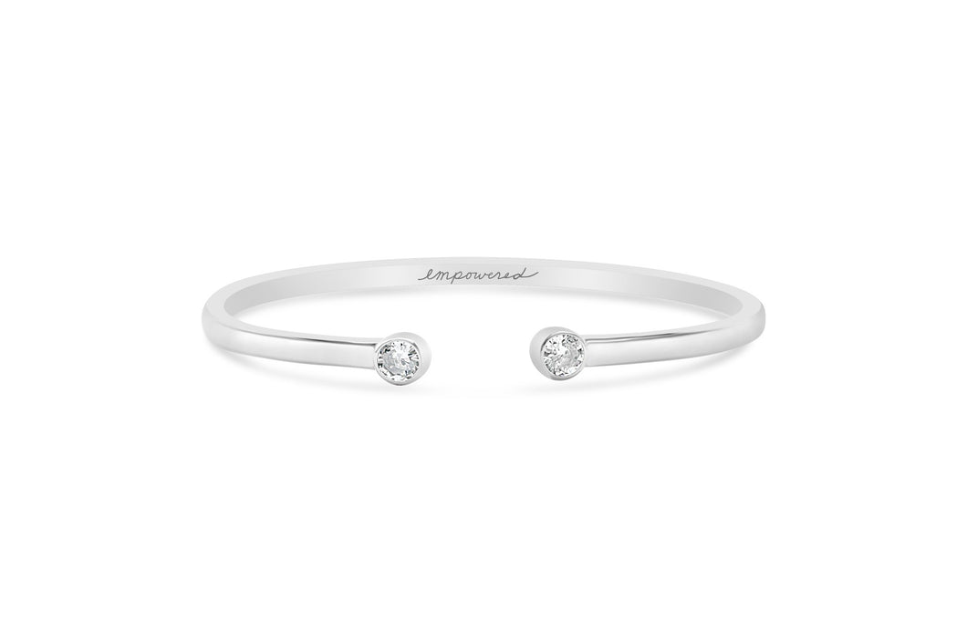 Stia Jewelry: Empowered Bezel Cuff
