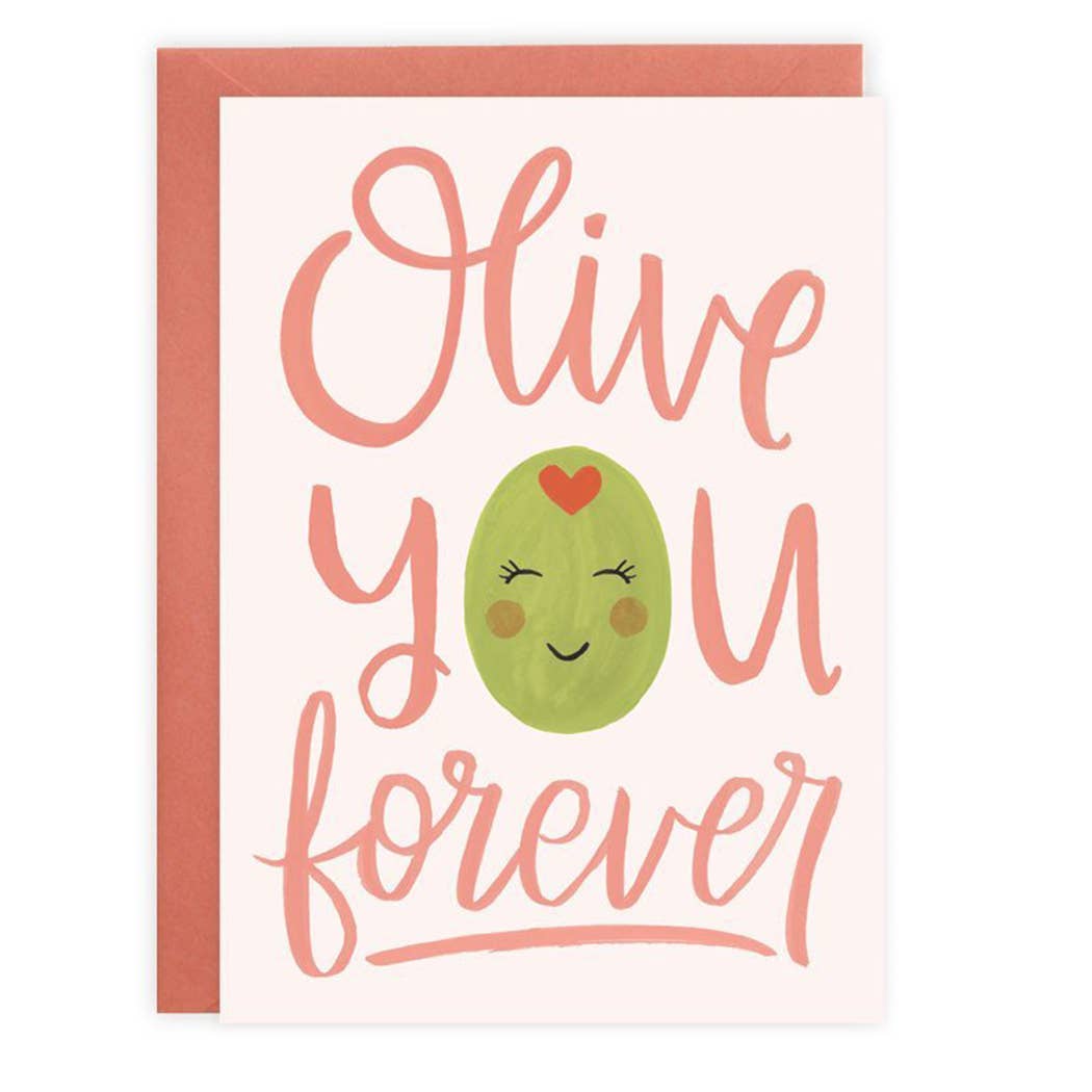 LoveLight Paper - Olive You - Card