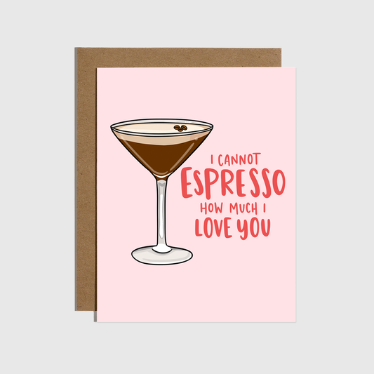 Brittany Paige - Espresso Martini Love Card