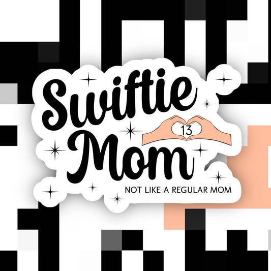 Ace the Pitmatian Co - Taylor Swiftie Mom Sticker