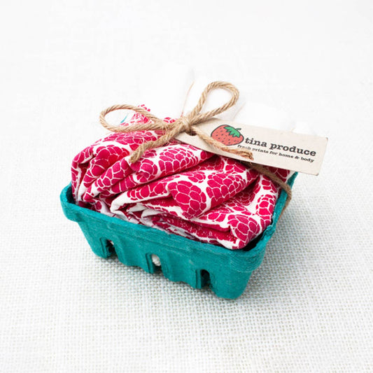 Tina Produce - Raspberry Napkin Set