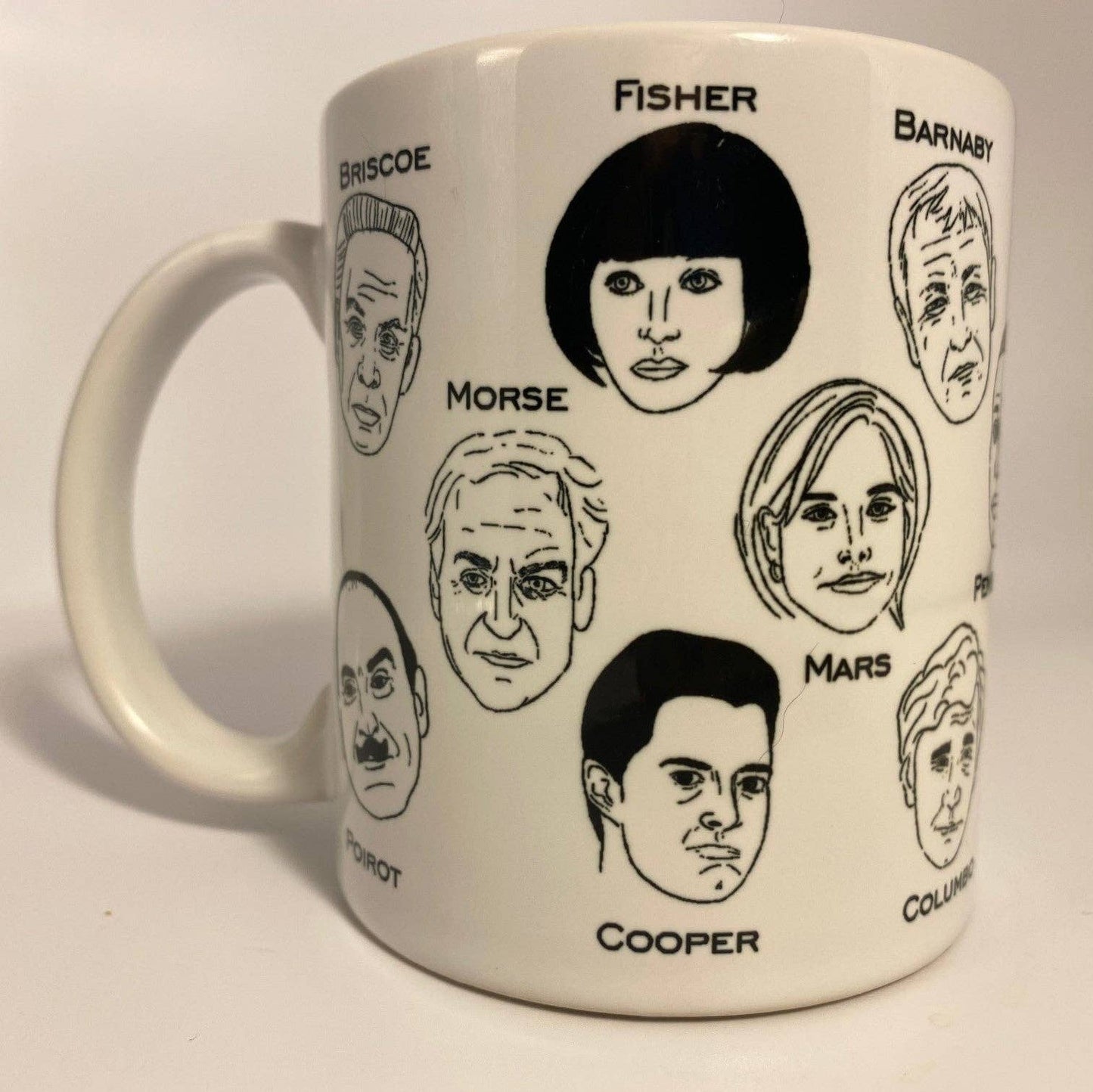 scraft - Television Detectives Mug