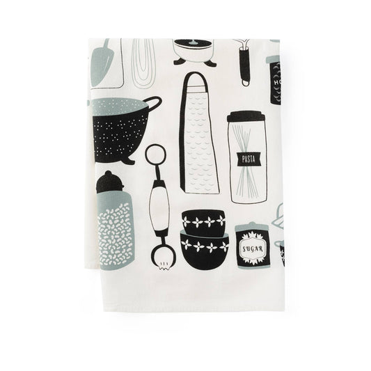 HAZELMADE - Kitchen Utensils Tea Towel / Kitchen Decor / Midwest Made