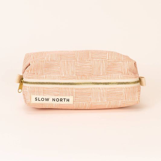 Slow North - Travel Pouch - Pink Pampas