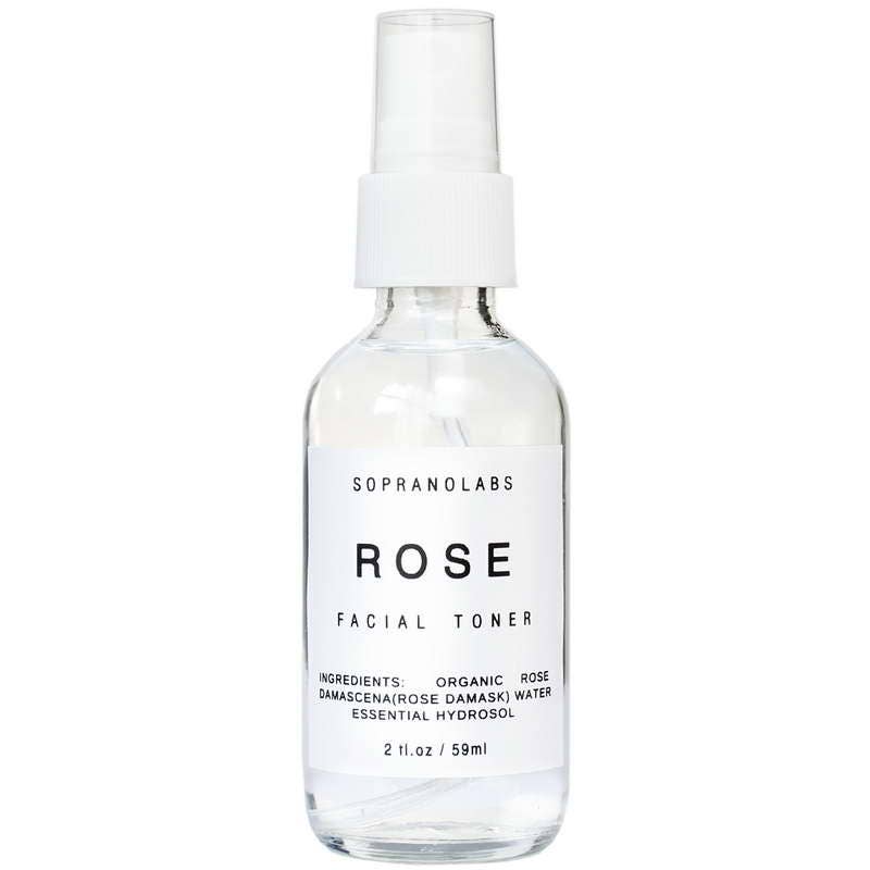 SopranoLabs - Rose Hydrating Mist. Organic Face Toner.