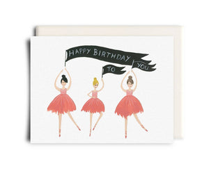 Inkwell Cards - Ballet Birthday | Greeting Card