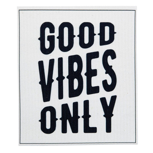 Santa Barbara Design Studio by Creative Brands - Organic Dishcloth - Good Vibes