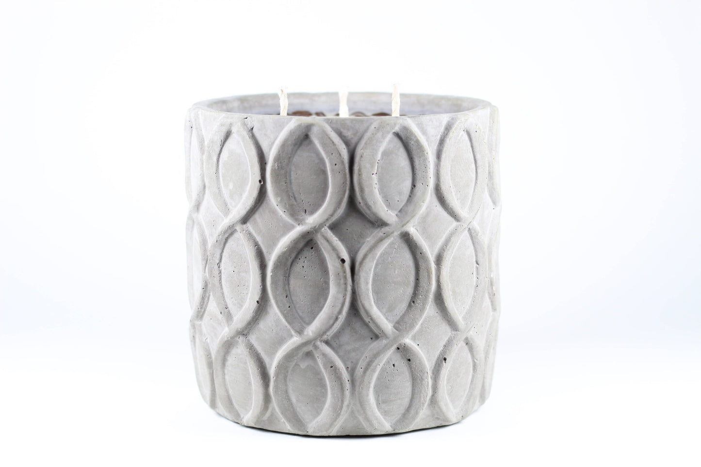 Unplug Soy Candles - Jumbo Gray Stone, Decorative Large Soy Candle
