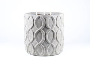Unplug Soy Candles - Jumbo Gray Stone, Decorative Large Soy Candle