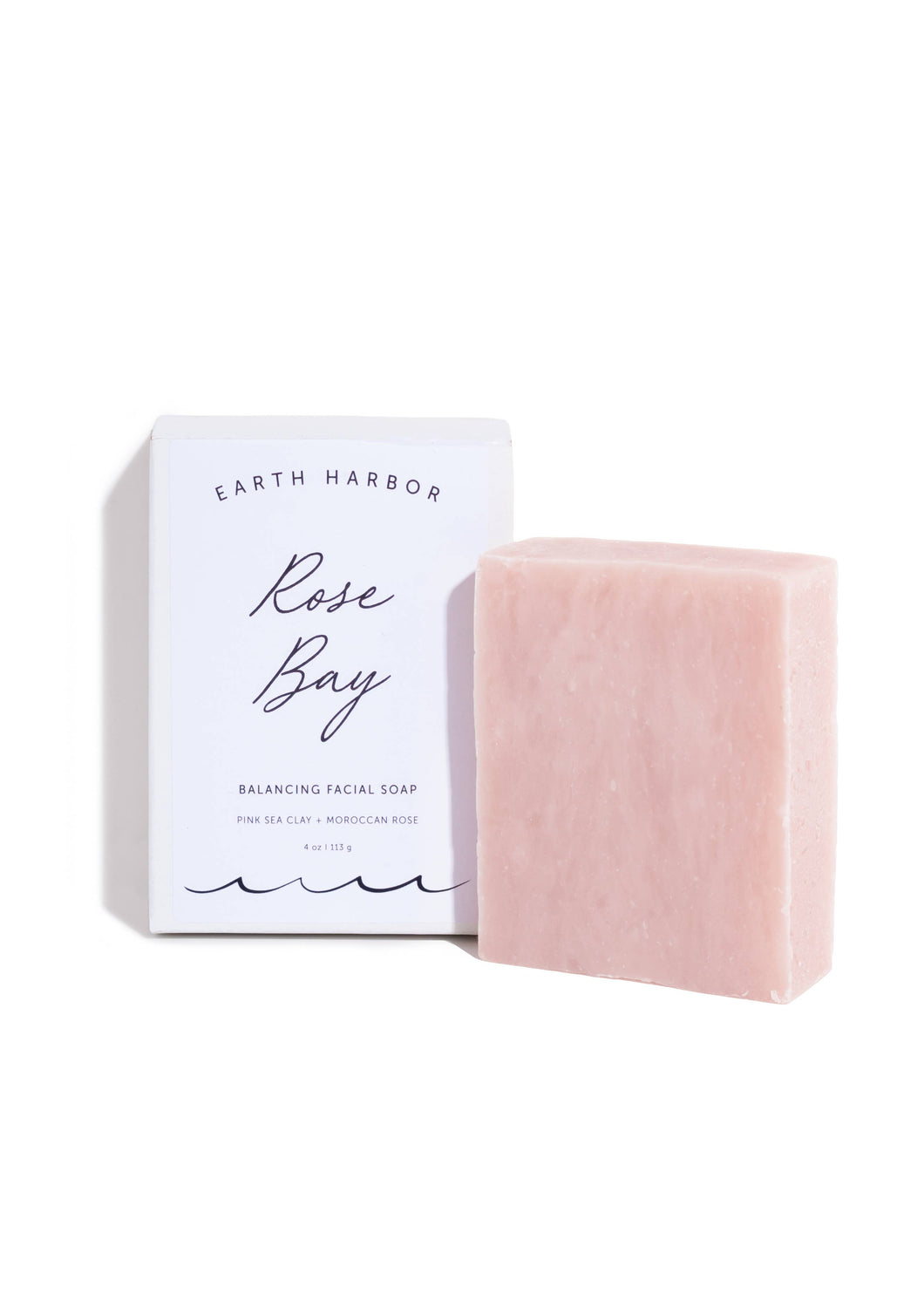 Earth Harbor Naturals - Facial Soap: Pink Sea Clay + Rose