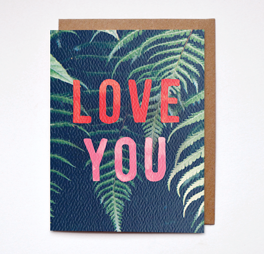 Daydream Prints - Love You Card