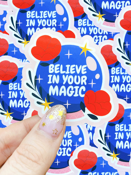 Typo Lettering Co - Positivity/self love waterproof sticker
