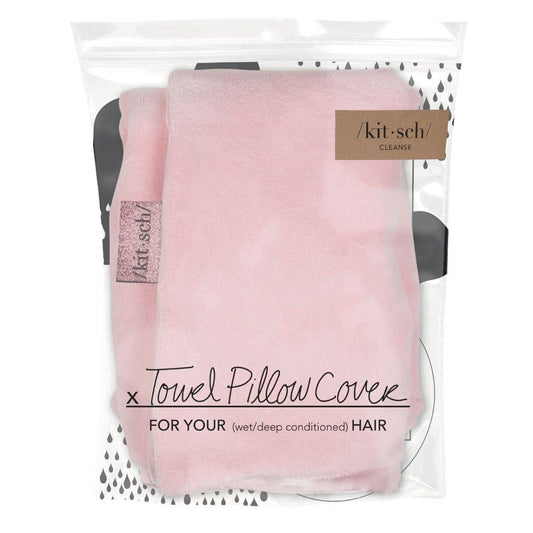 KITSCH - Towel Pillow Cover - Blush