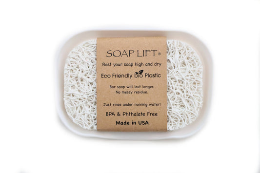 Soap Lift - Waterfall Soap Dish Set - White