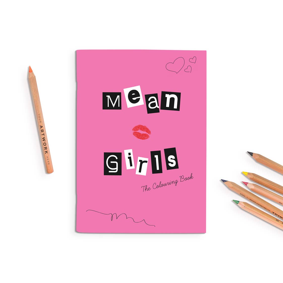 Party Mountain Paper co. - Mean Girls Colouring Book