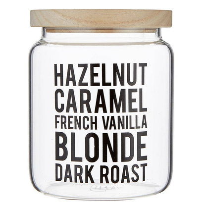 Santa Barbara Design Studio by Creative Brands - Glass Canister - Hazelnut Caramel