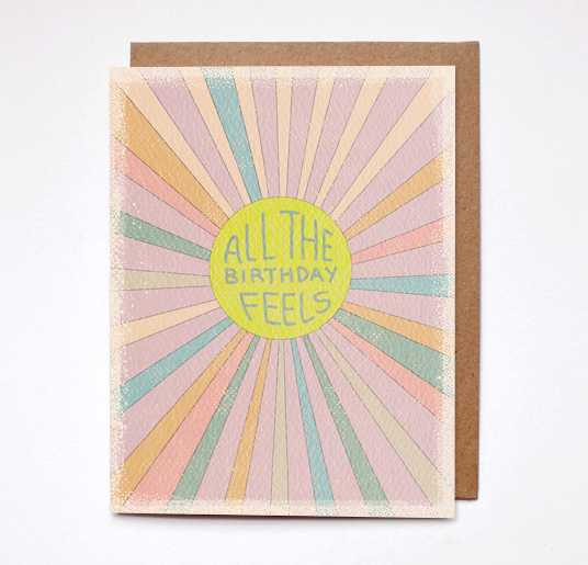 Daydream Prints - Birthday feels card