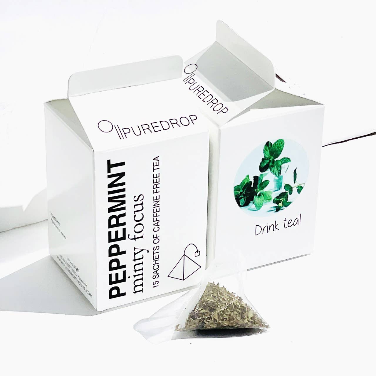 Pure Drop - Minty focus 15 Sachets of Peppermint Tea