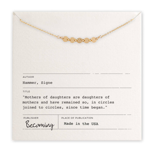 Becoming Jewelry - Mothers & Daughters Necklace