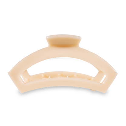 TELETIES - Open Almond Beige Large Hair Clip