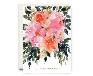 Inkwell Cards - To The Beautiful Bride | Wedding Greeting Card