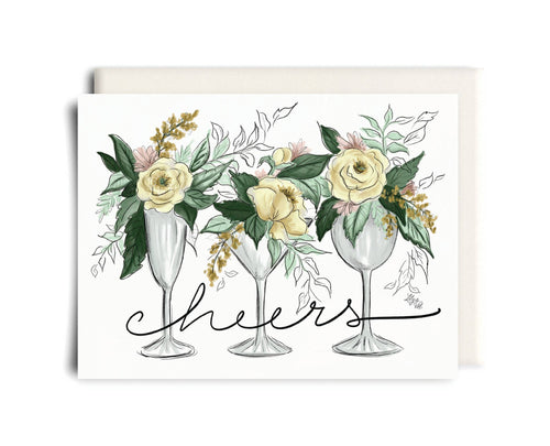 Inkwell Cards - Cheers | Wedding Greeting Card
