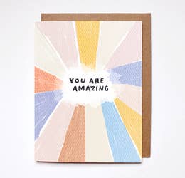 You Are Amazing Card