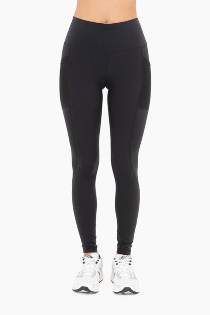 Mono B - Contour Band Essential Lycra Highwaist Leggings