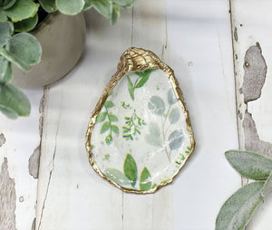 Alison Brooke Designs - Eucalyptus Oyster Trinket Dish