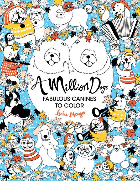 Union Square & Co. - A Million Dogs Coloring Book