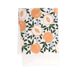 HAZELMADE - Peaches Tea Towel / Kitchen Decor / Midwest Made
